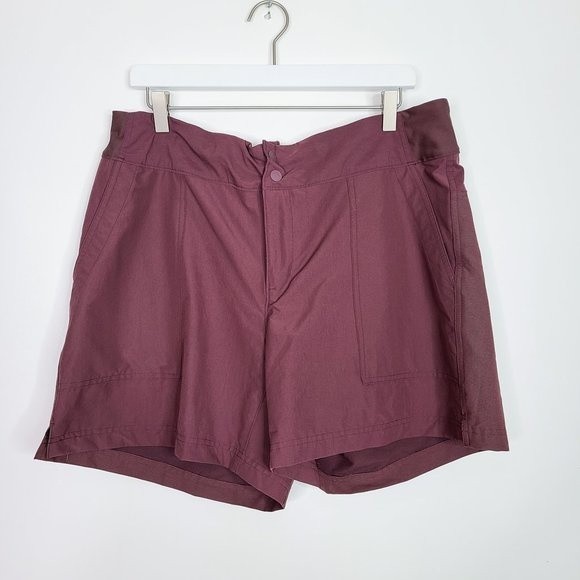 REI Women's Co-op Screeline Hybrid Shorts Size 14 Regular Fit Active Outdoor - Picture 2 of 10